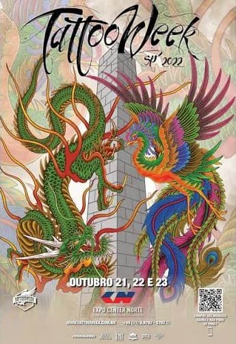 Arte da Tattoo Week São Paulo de 2022