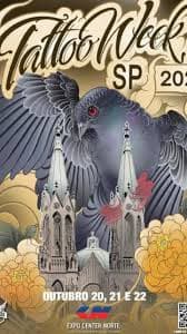 Arte da Tattoo Week São Paulo de 2023
